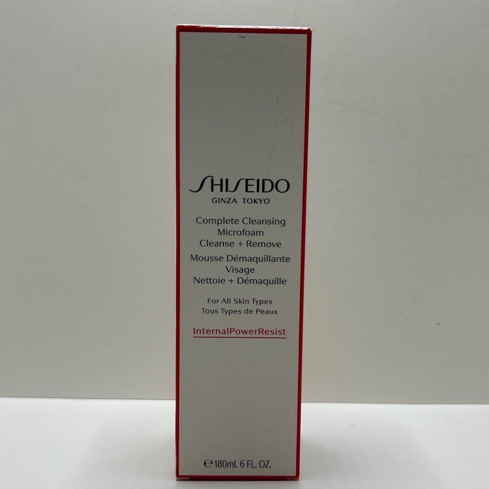 🍀 Shiseido Ginza Tokyo 🍀 Complete Cleansing Microfoam For All Skin Types 🍀